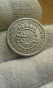 1 escudo de 1950. Mozambique portugués. 20201018-173016