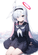 1girl,  plana (blue archive), {{(({planetarian Costume}}))}, best quality, amazi s-3932484475