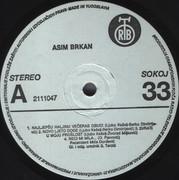 Asim Brkan - Diskografija Asim-Brkan-1982-Az