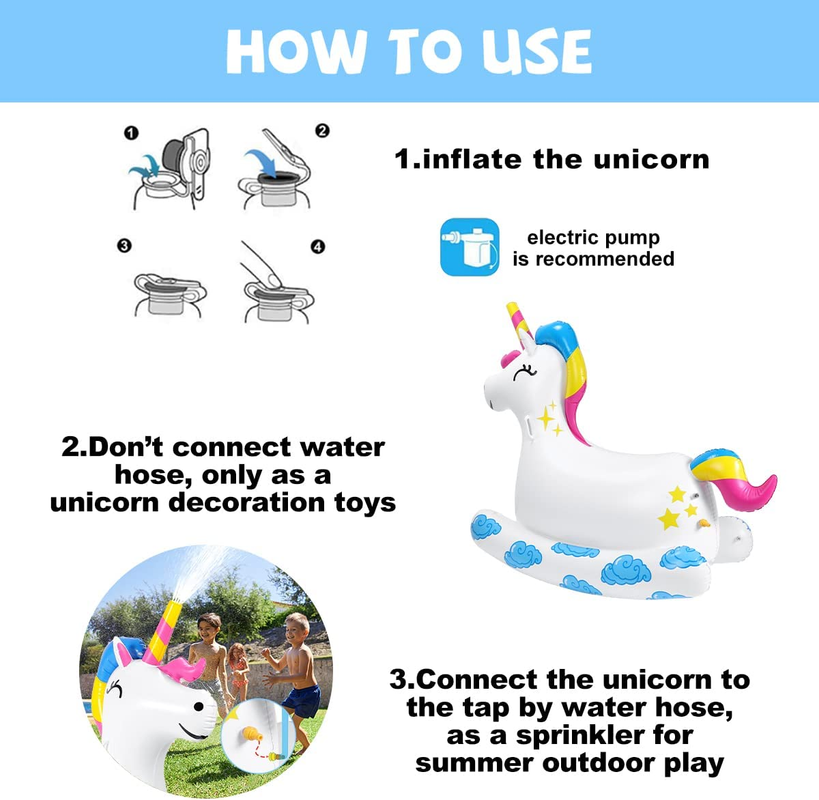 Kids Sprinklers For Yard,Water Sprinklers For Kids Outdoor Play