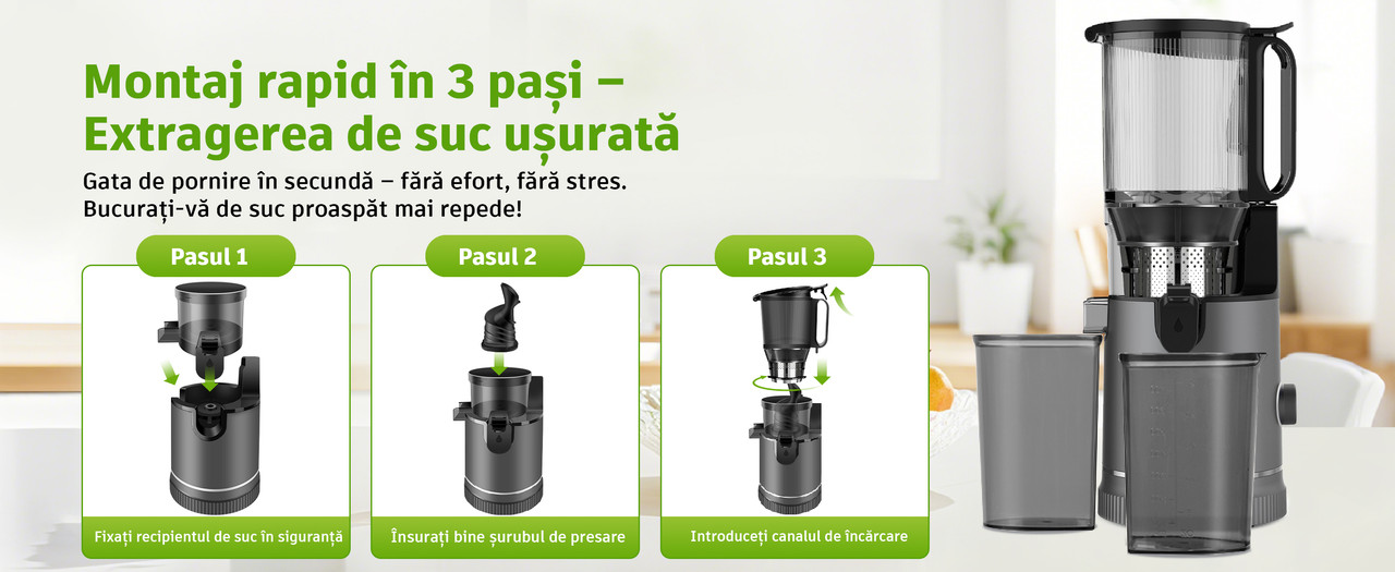 Scenarii de utilizare ale storcatoarelor