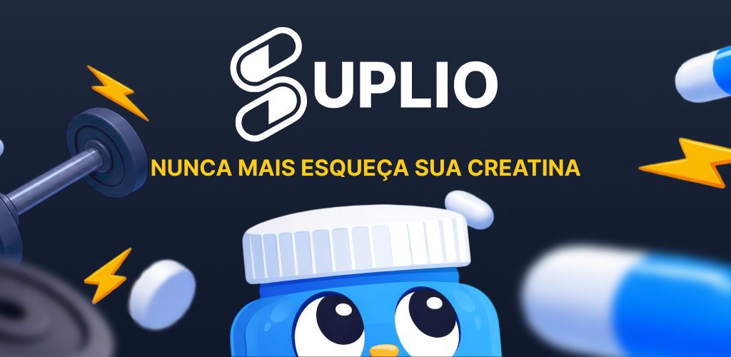 Suplio - App de Lembrete de Suplementos