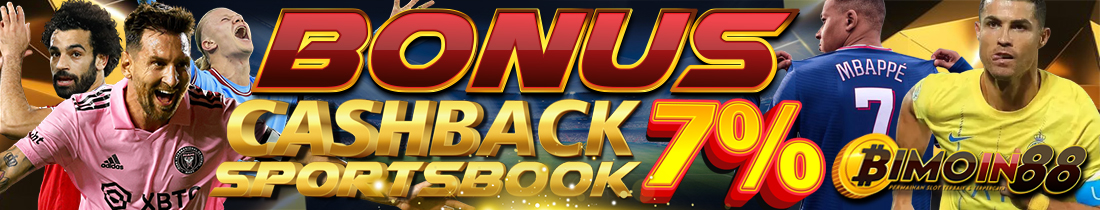 BONUS CASHBACK 7% SPORTSBOOK