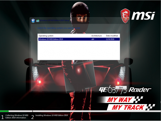 Windows 10 RS5 MSI Edition [x64] Permantly Activated 2019