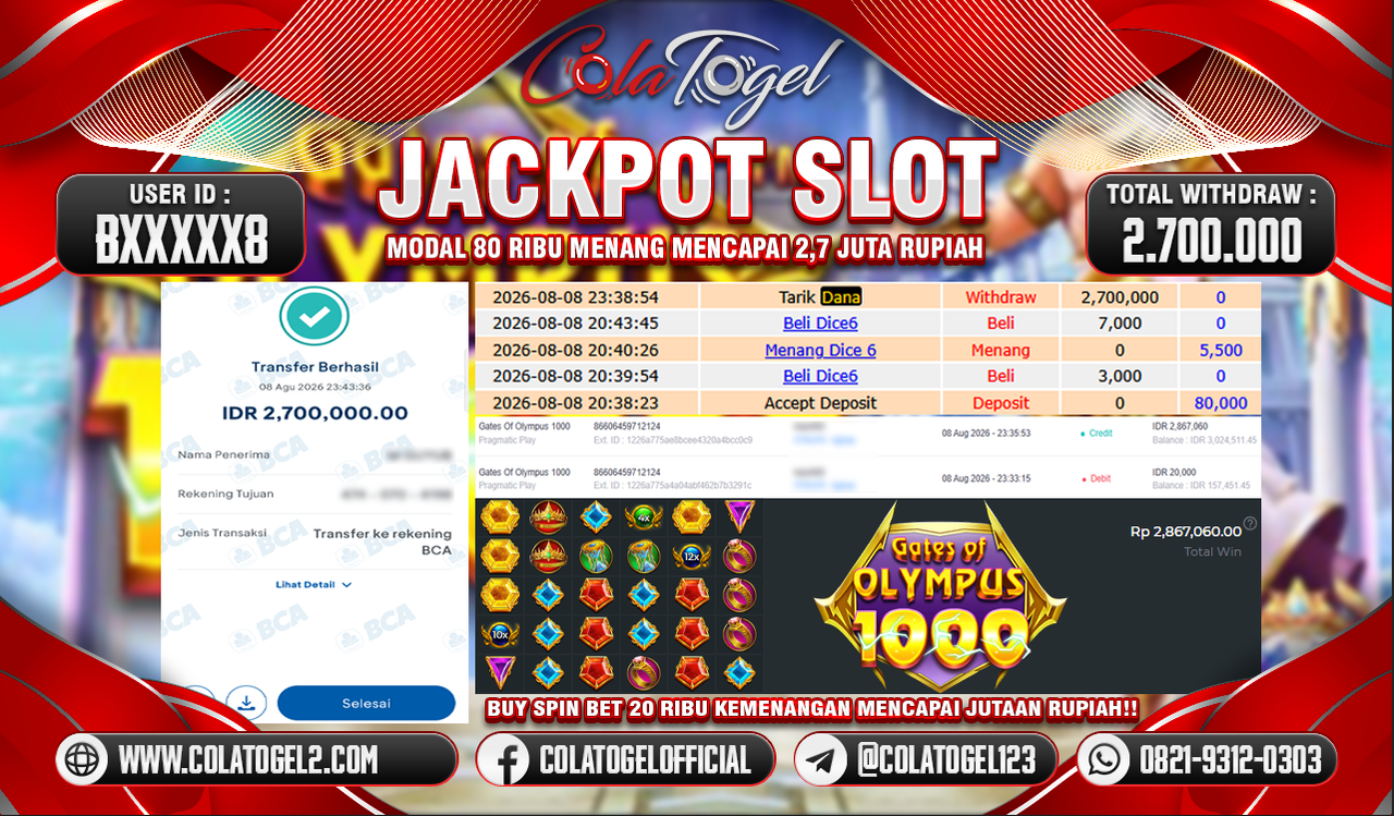 JACKPOT SLOT GACOR!!