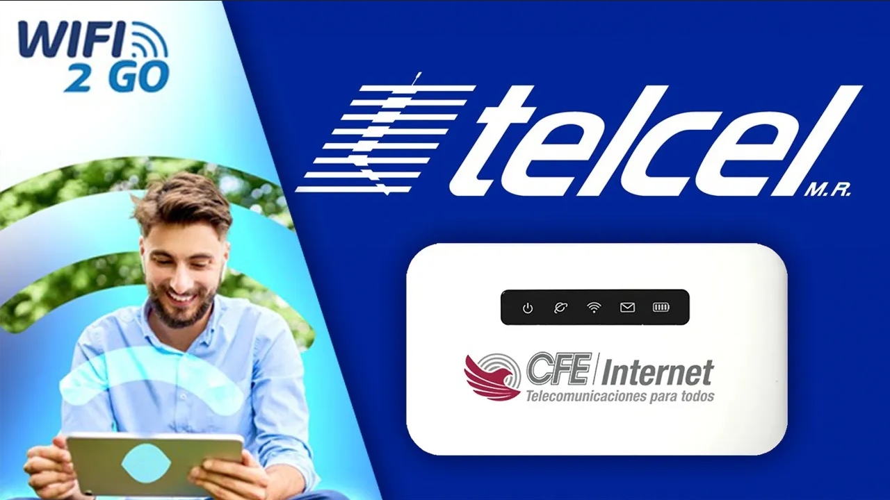 Alternativa a MiFi de CFE: Conoce planes y precios de WiFi 2 Go de Telcel
