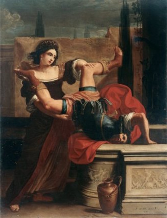 https://upload.wikimedia.org/wikipedia/commons/d/d3/Sirani%2C_Elisabetta_-_Timoclea_uccide_il_capitano_di_Alessandro_Magno_-_1659.jpg