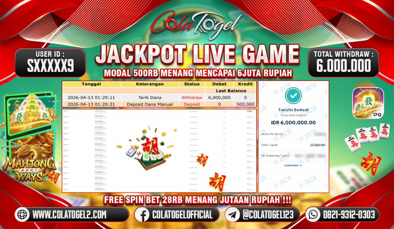 JACKPOT SLOT GACOR!!