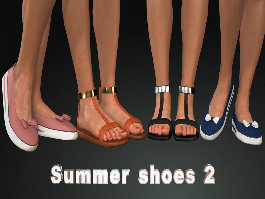 [ Reallusion Shoes ] Summer shoes 2