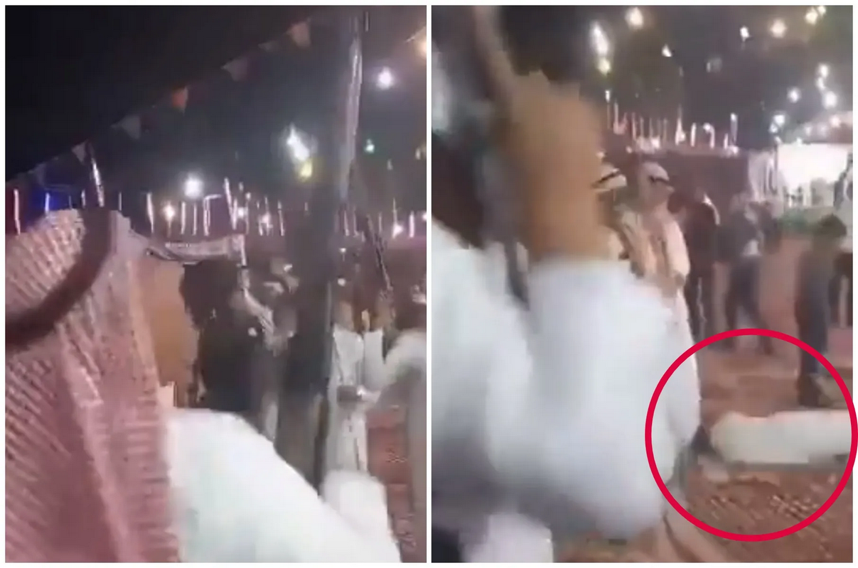 Trágica boda: Disparó por accidente en plena fiesta y mató al novio (Video)