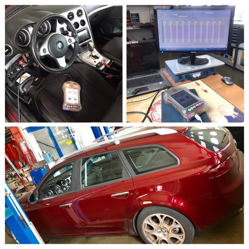 AR 159 2.4 CA, Chip 15%, EGR, DPF, regeneracije off, SWIRL out