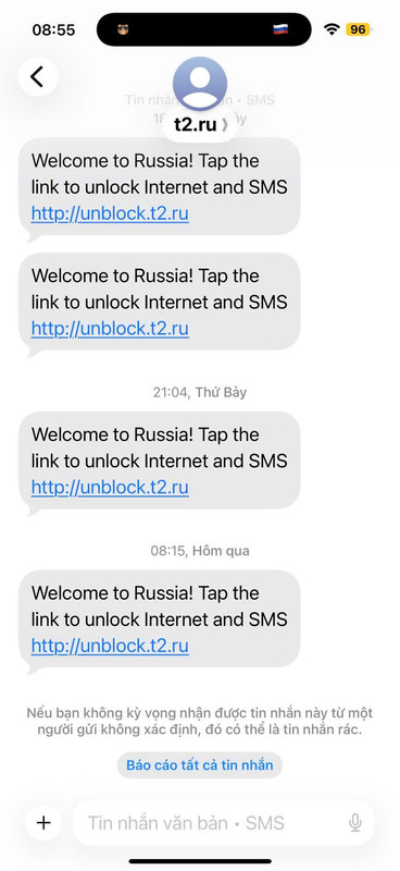 Hướng dẫn KYC eSIM Nga bước 1