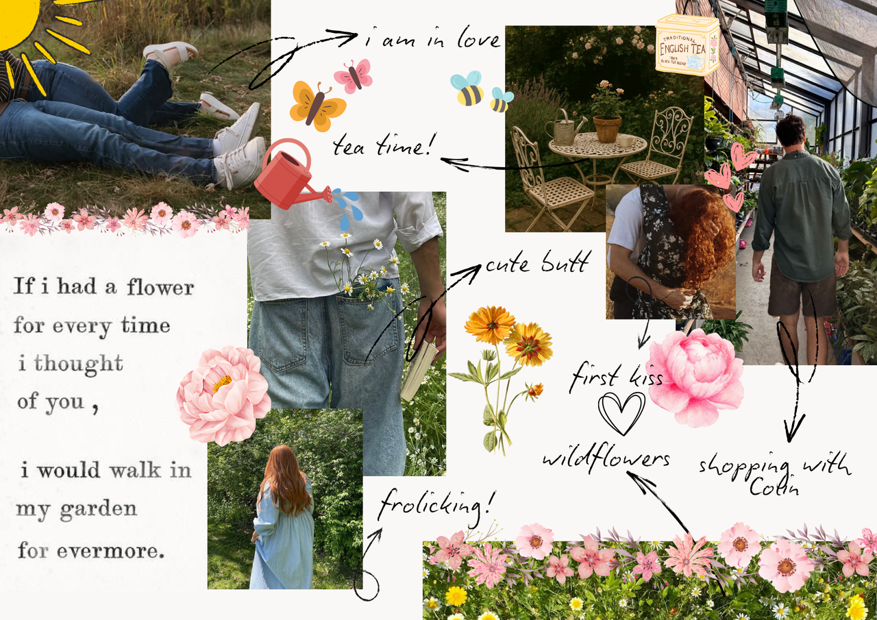 take a trip into my garden