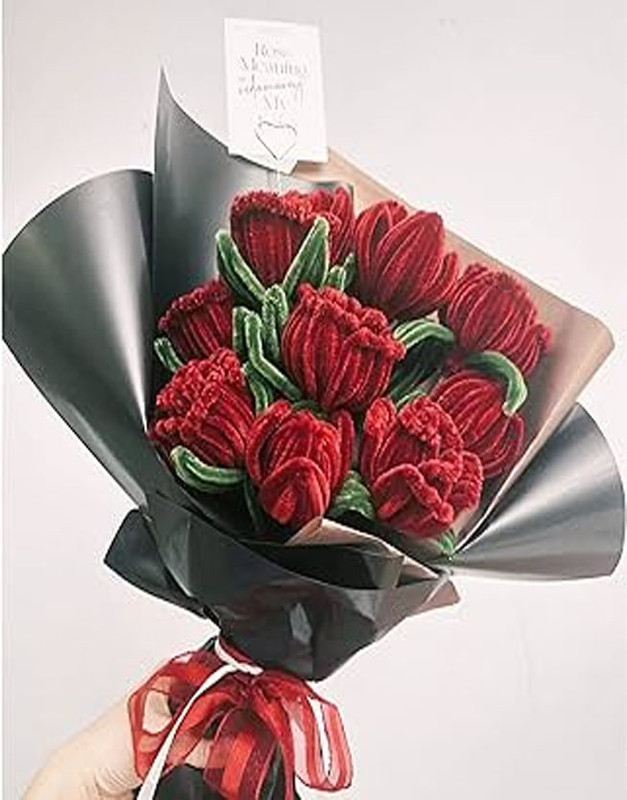 limpia pipas para flores chenilla para tejido de muñecos chelines para decorar 