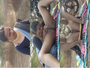 xxx short Sexy Kavita Bhabhi Blowjob and Fucking OutDoor