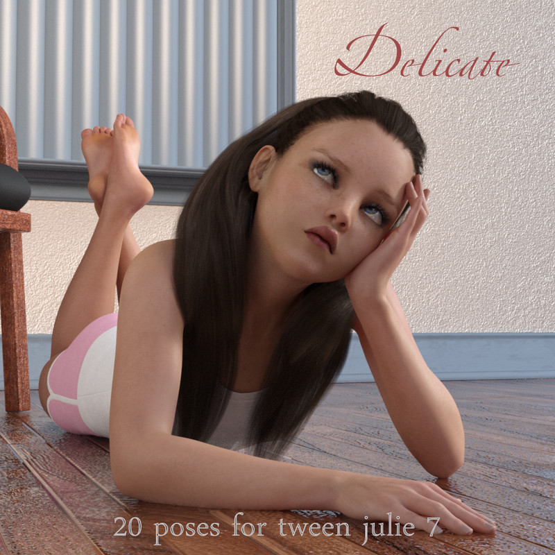 Delicate - Poses for Tween Julie 7 Delicate - Poses for Tween Julie 7