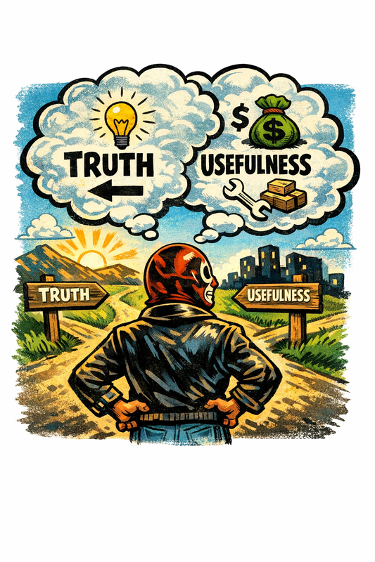 Truth vs Usefulness Graphic