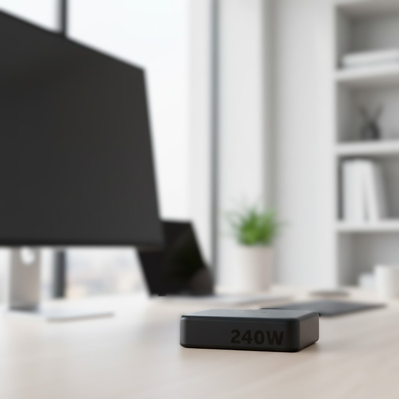 Carregador Intelbras Ec 40 Desktop 240W Gan