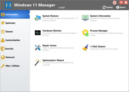 Yamicsoft Windows 11 Manager 1.1.7 DC 08.11.2022 (x64) Multilingual Yamicsoft Windows 11 Manager 1.1.7 DC 08.11.2022 (x64) Multilingual