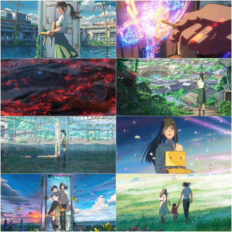 Suzume (2022) DS4K Dual Audio [Hindi & English] Full Movie BluRay ESub screenshot