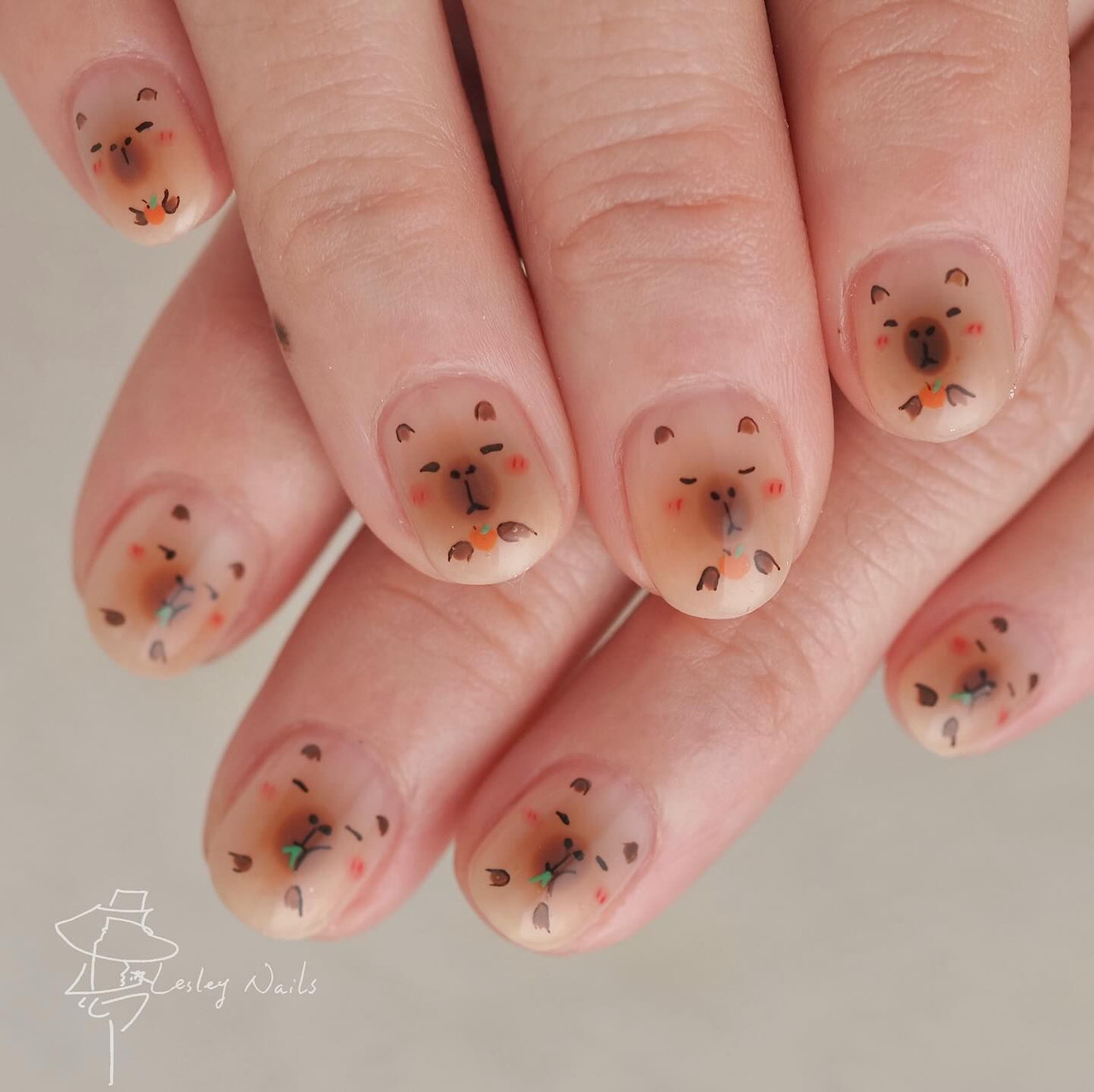 un as capibara coreanas