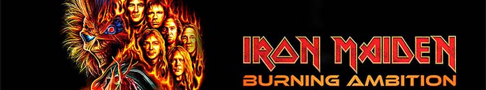 Poster for Iron Maiden: Burning Ambition
