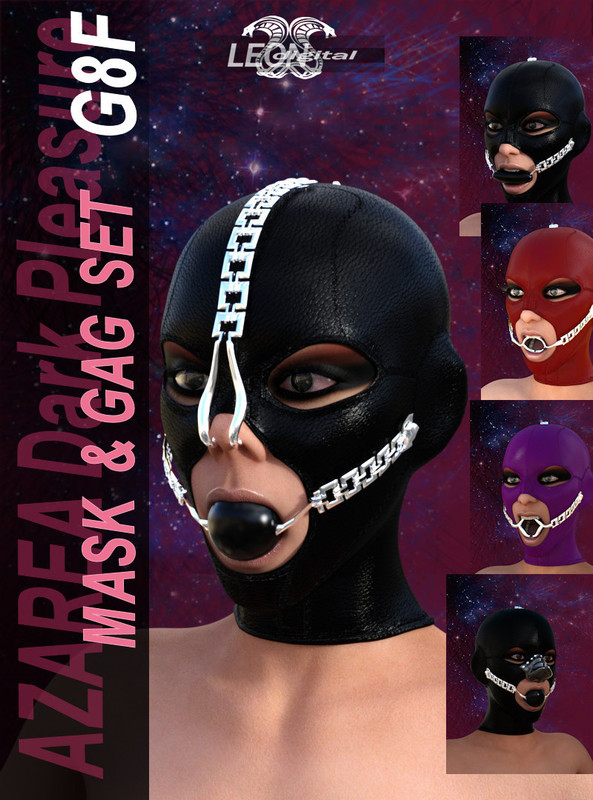 Azarea Dark Pleasure Mask And Gags Azarea Dark Pleasure Mask And Gags