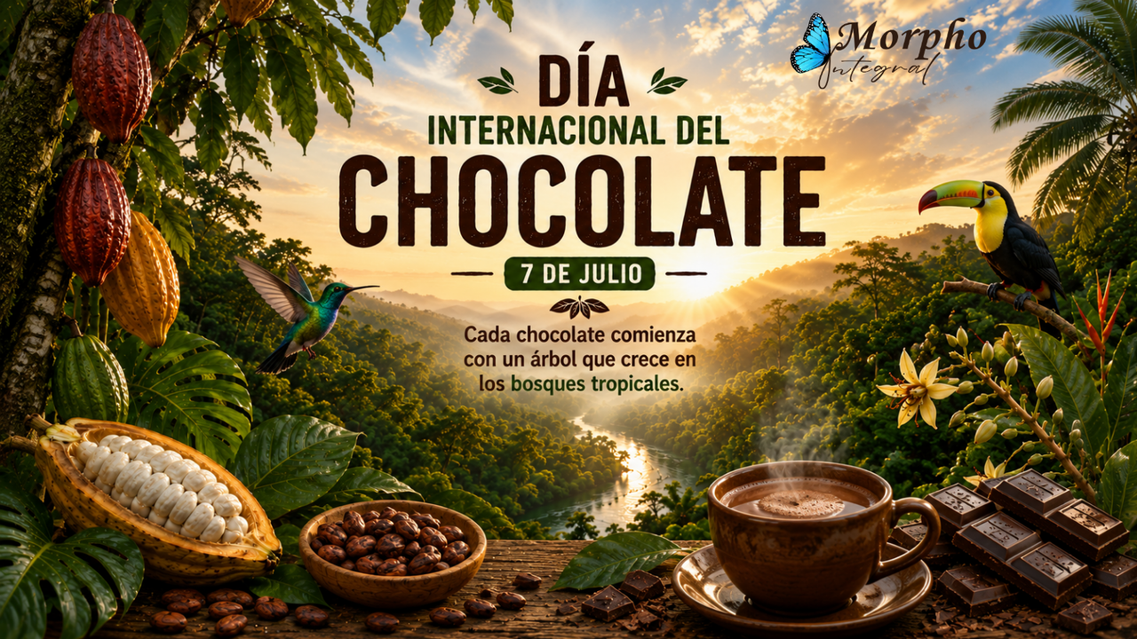 Día Internacional del Chocolate: un homenaje al cacao y a los bosques tropicales Día Internacional del Chocolate: un homenaje al cacao y a los bosques tropicales