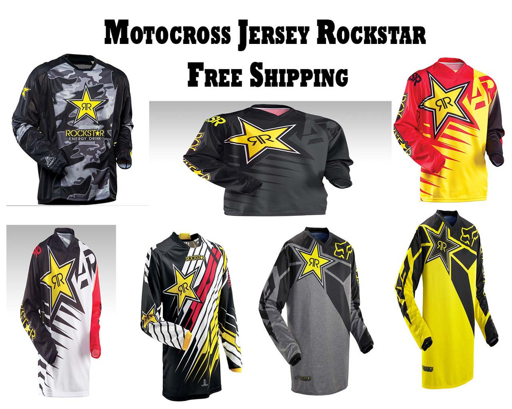 rockstar dirt bike jersey