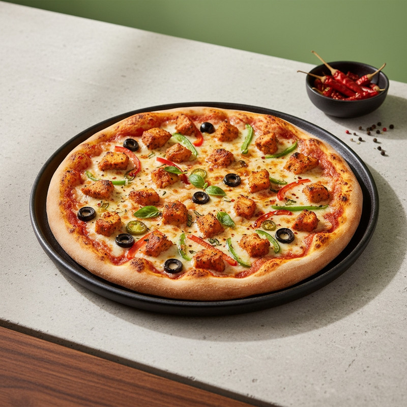 0034 Spicy Heat Chicken Pizza Regular