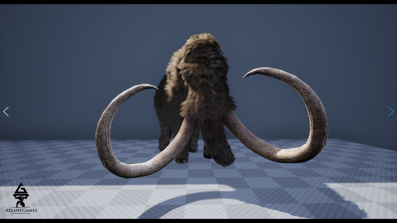 [ Unreal Engine Animals ] ROG Creatures: Mammoth