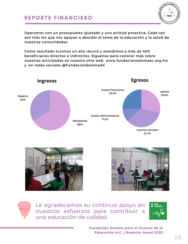 Reporte Financiero