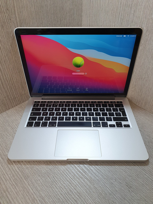 Apple MacBook Pro A1502 i5@2.6Ghz 8GB 128GB SSD Mid 2014 Big Sur