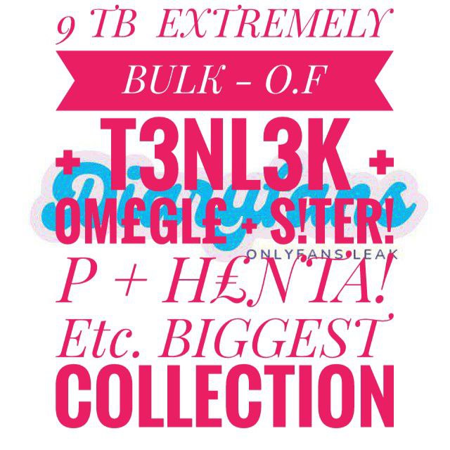9 TB  EXTREMELY BULK - O.F + T3NL3K + 0M£GL£ + S!TER!P + H£NTA! Etc. BIGGEST COLLECTION