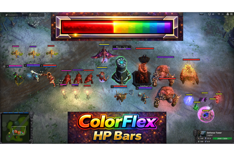 ColorFlex HP Bars Mod