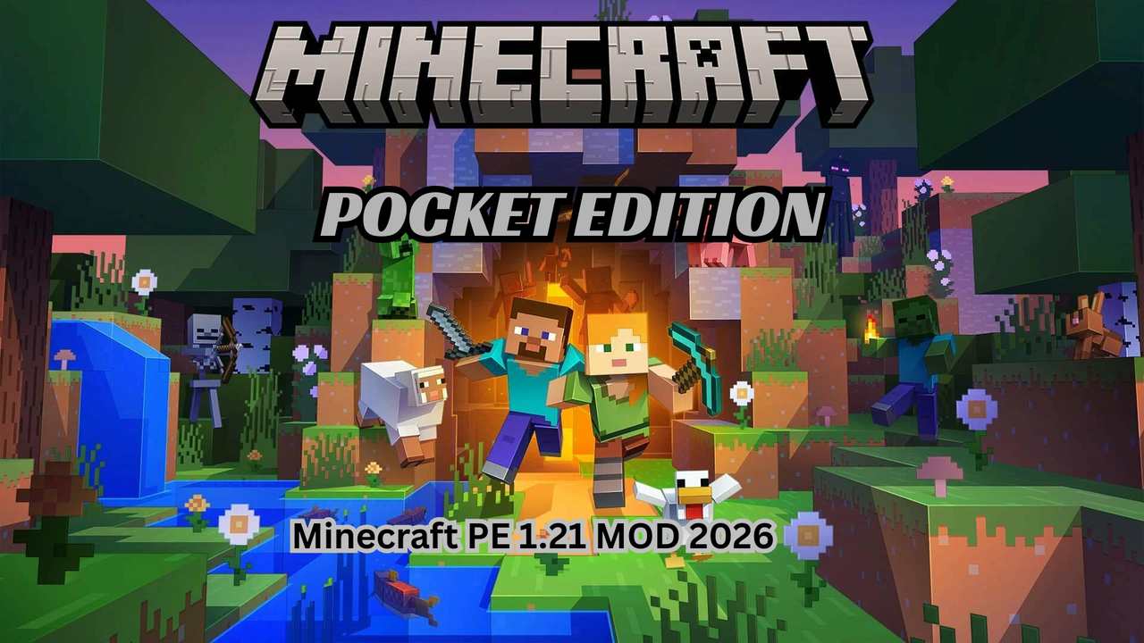 Minecraft PE 1.21 Mod Screenshot