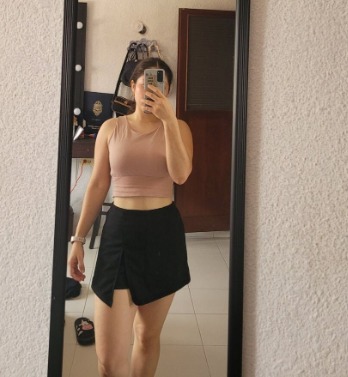Clienta feliz