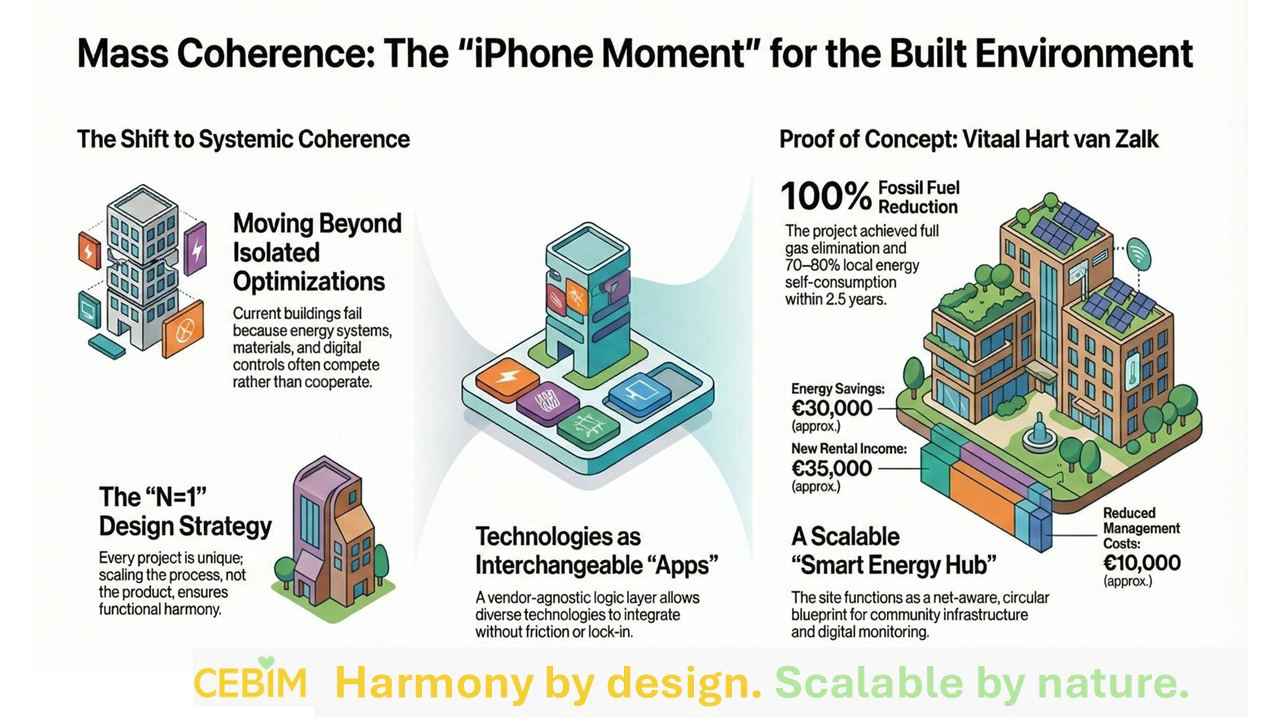 Mass Coherence – CEBIM visie op de gebouwde omgeving