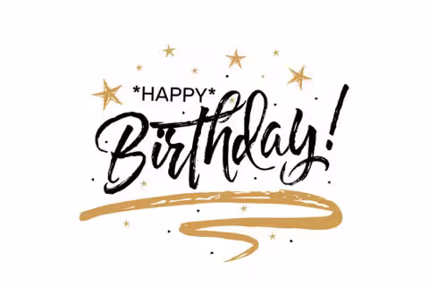 Birthday-Gold-Black-script