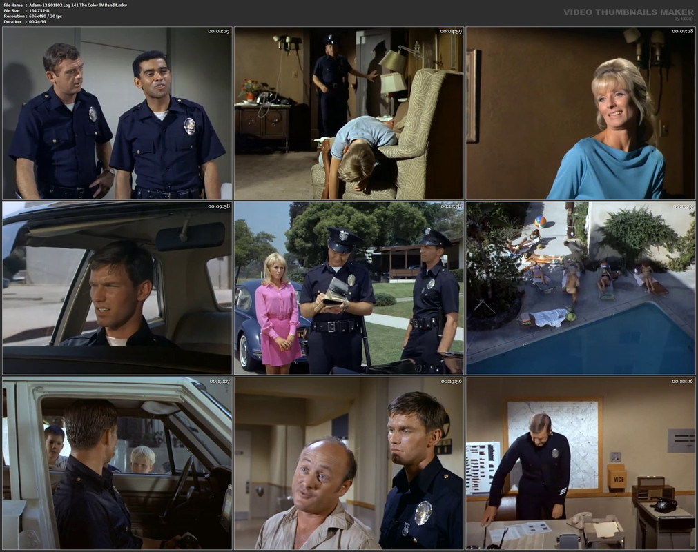 Adam-12 S01E02 Log 141 The Color TV Bandit.mkv