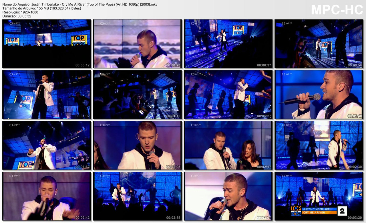 Justin Timberlake - Cry Me A River (Top of The Pops) (Art HD 1080p) [2003]