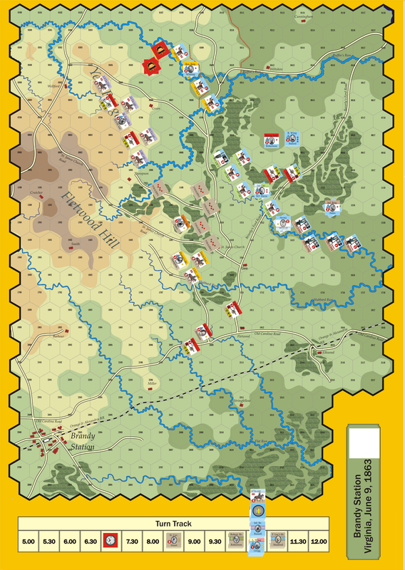 Brandy Station 1863Map