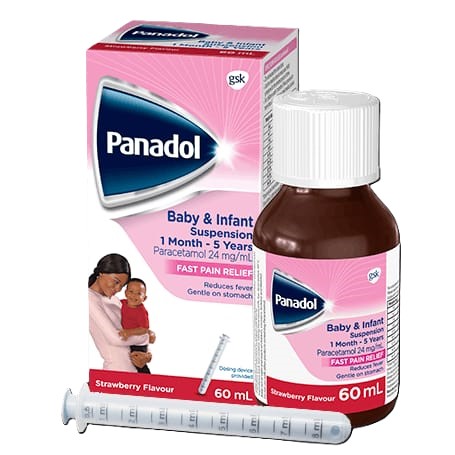 Panadol Baby & Infant Susp 60Ml