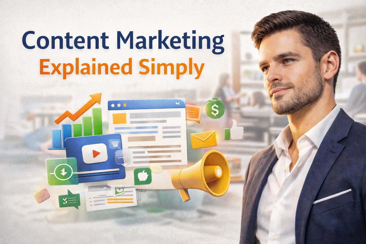 Content Marketing Explained Simply — A Beginner Friendly Guide