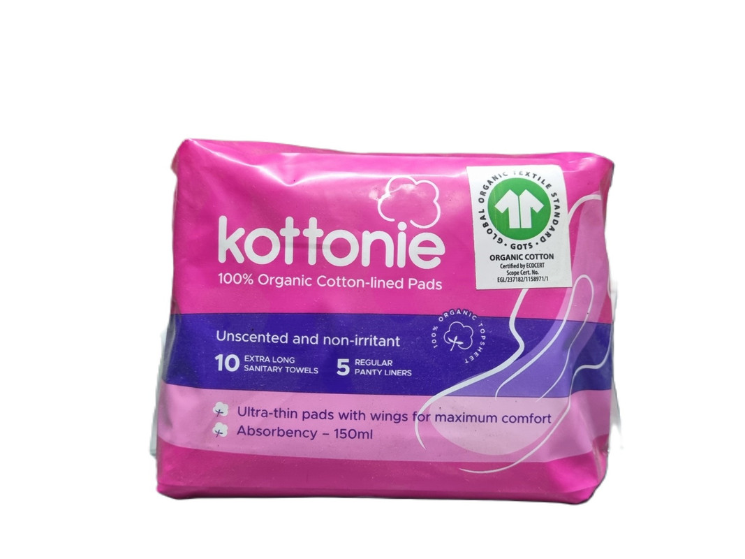 Kottonie Organic Cotton Lined Pads