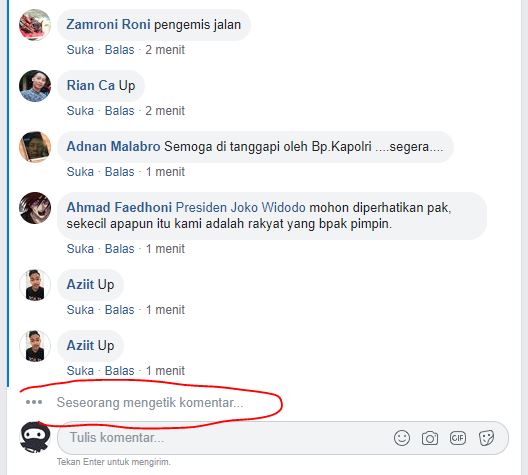 Warganet aktif mengomentari surat terbuka Iman Handoko