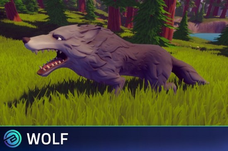 Unity Asset - Stylized Wolf - RPG Forest Animal v1.0