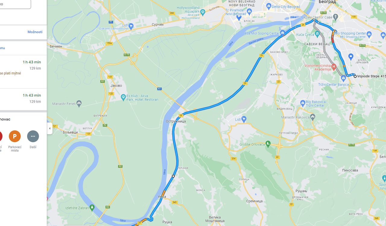 Preko Umke (B. oslobodjenja ili Dedinja)