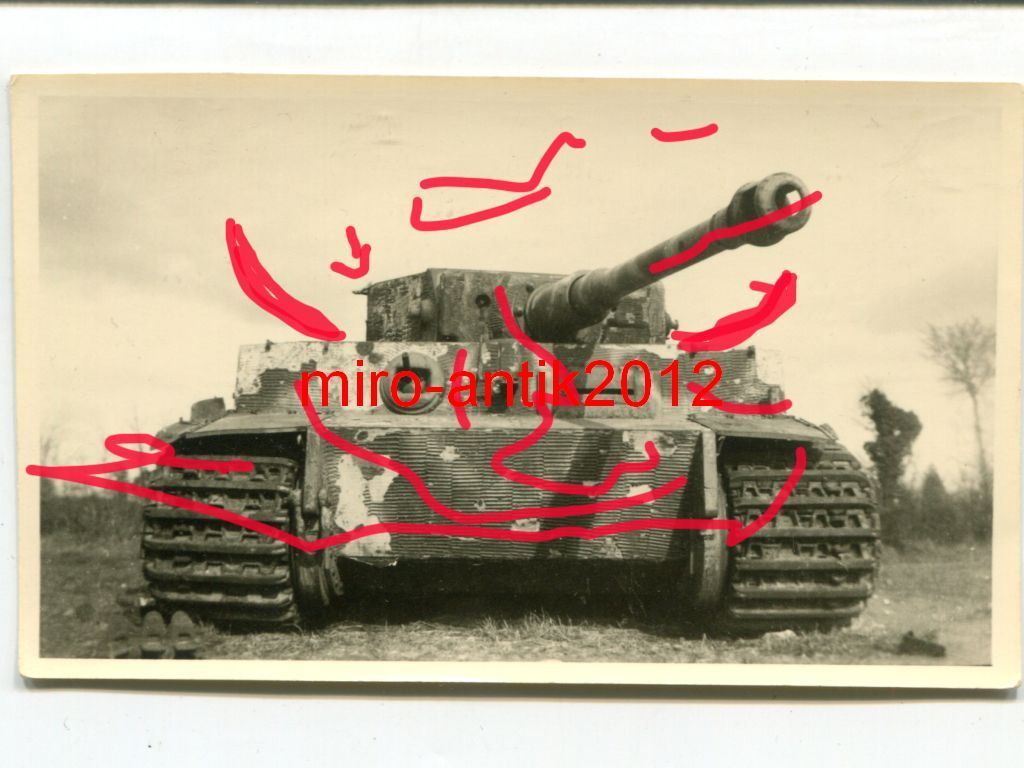 Nahaufnahme, zerstörter Tiger Panzer Tank Turmnu