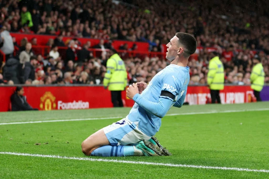 Foden scoring for City